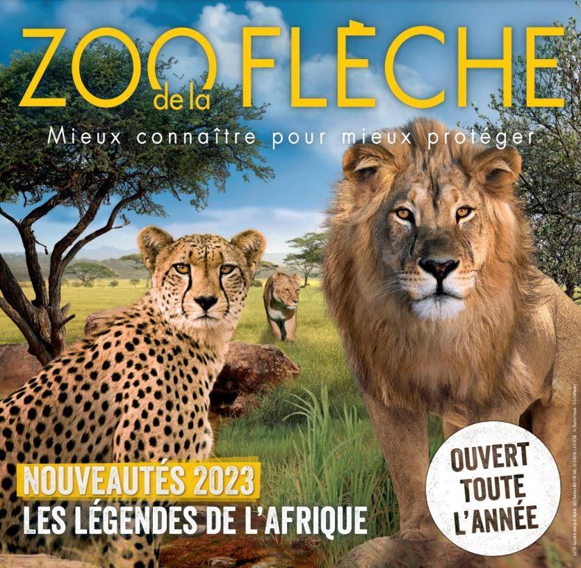 Casa vacanze La Terrasse Du Loir à 2km Du Zoo De *