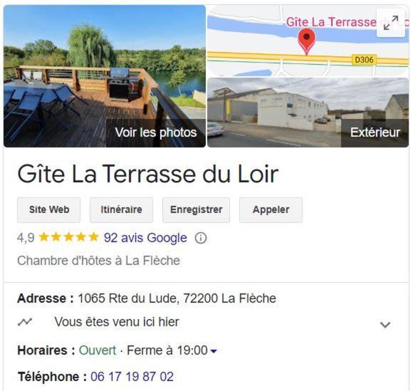 Casa vacanze La Terrasse Du Loir à 2km Du Zoo De *